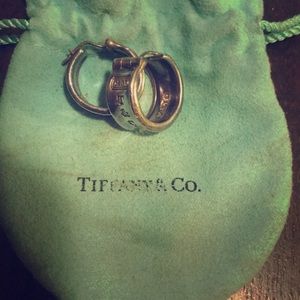 Small round Tiffany’s earrings